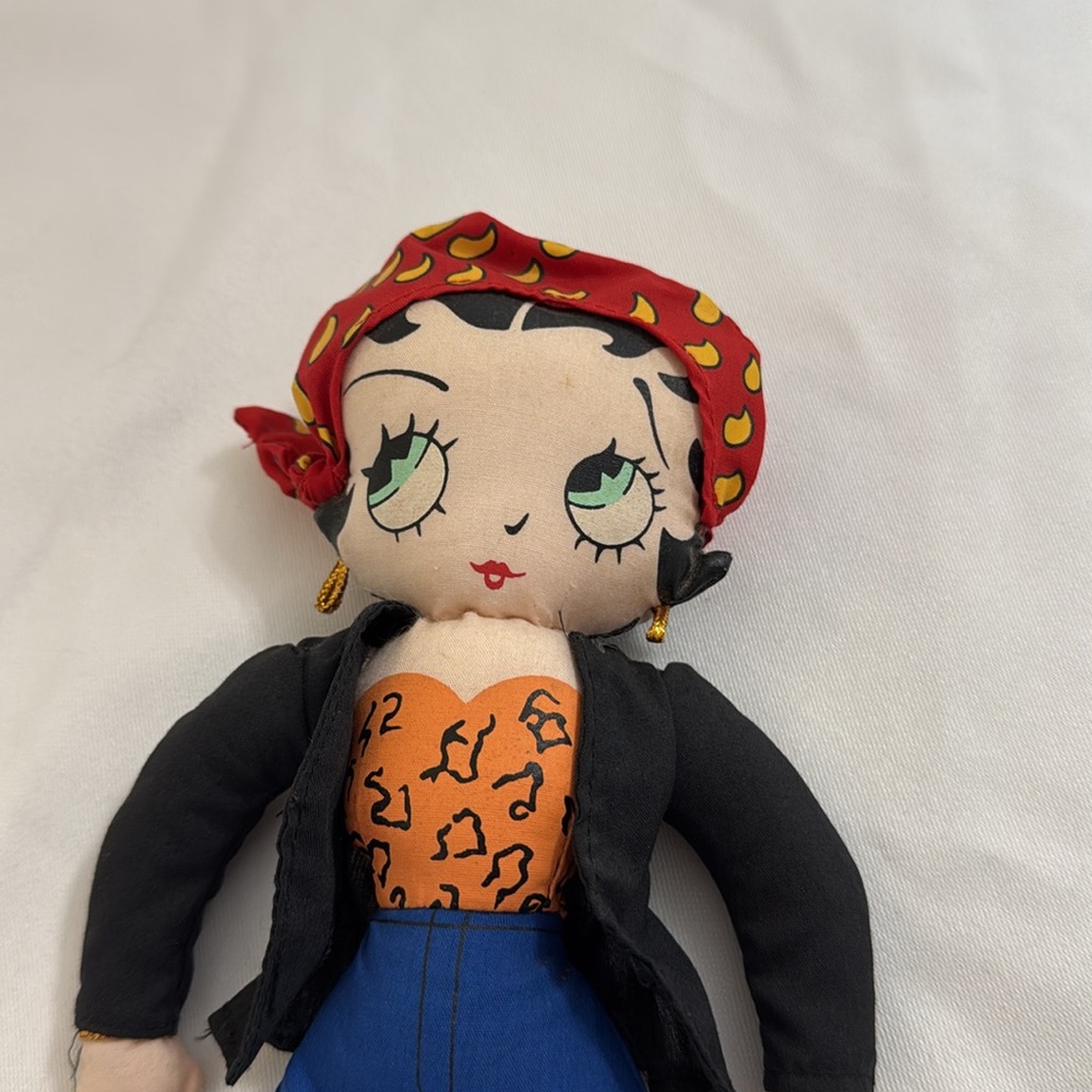 Betty Boop rag doll biker girl - Picture 2 of 7